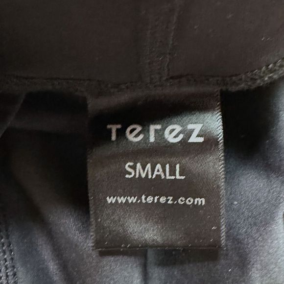 Terez Starry Night Fuschia Foil Leg Warmer Leggings - Size Small - Picture 6 of 6